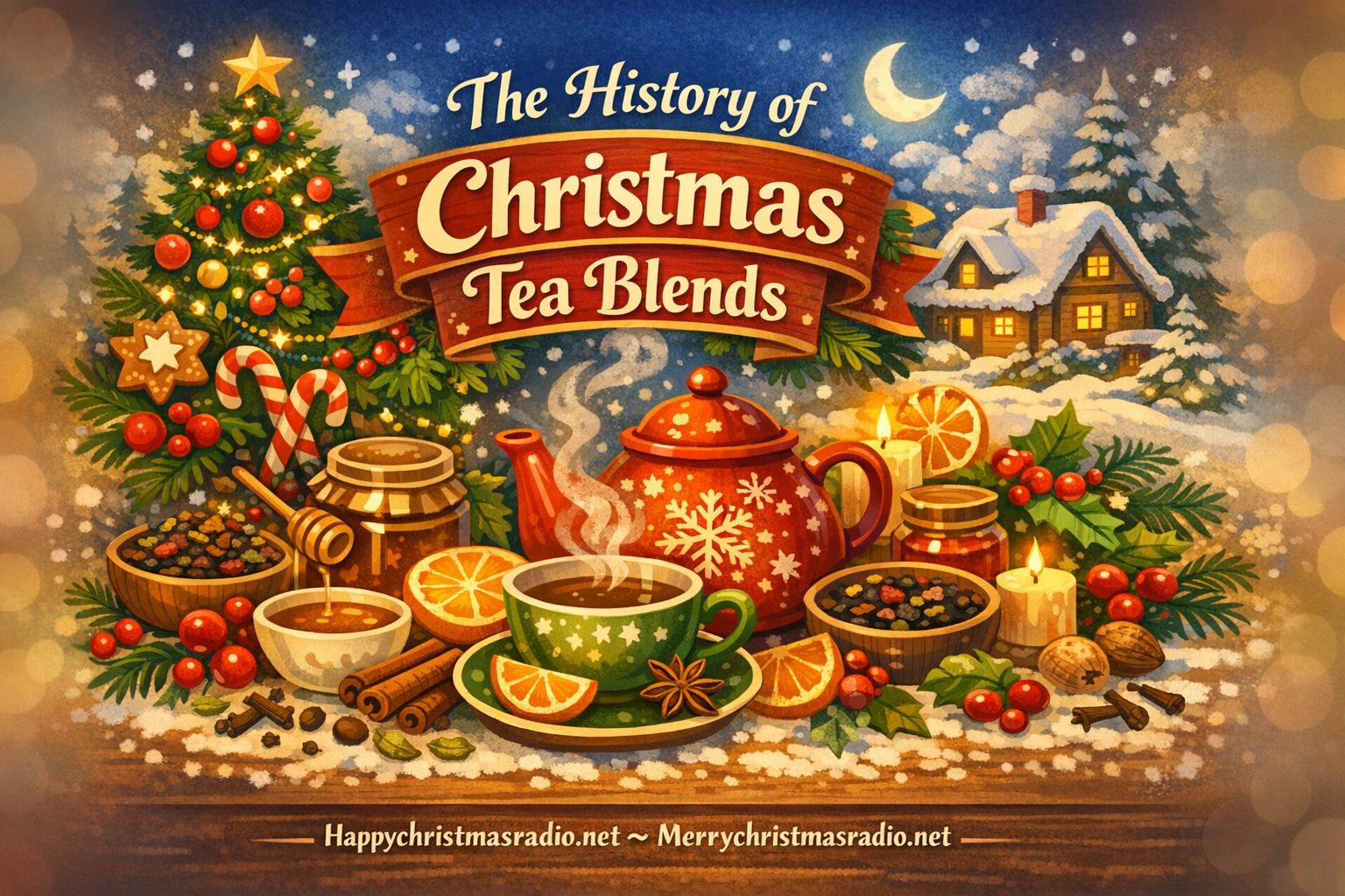 The History of Christmas Tea Blends