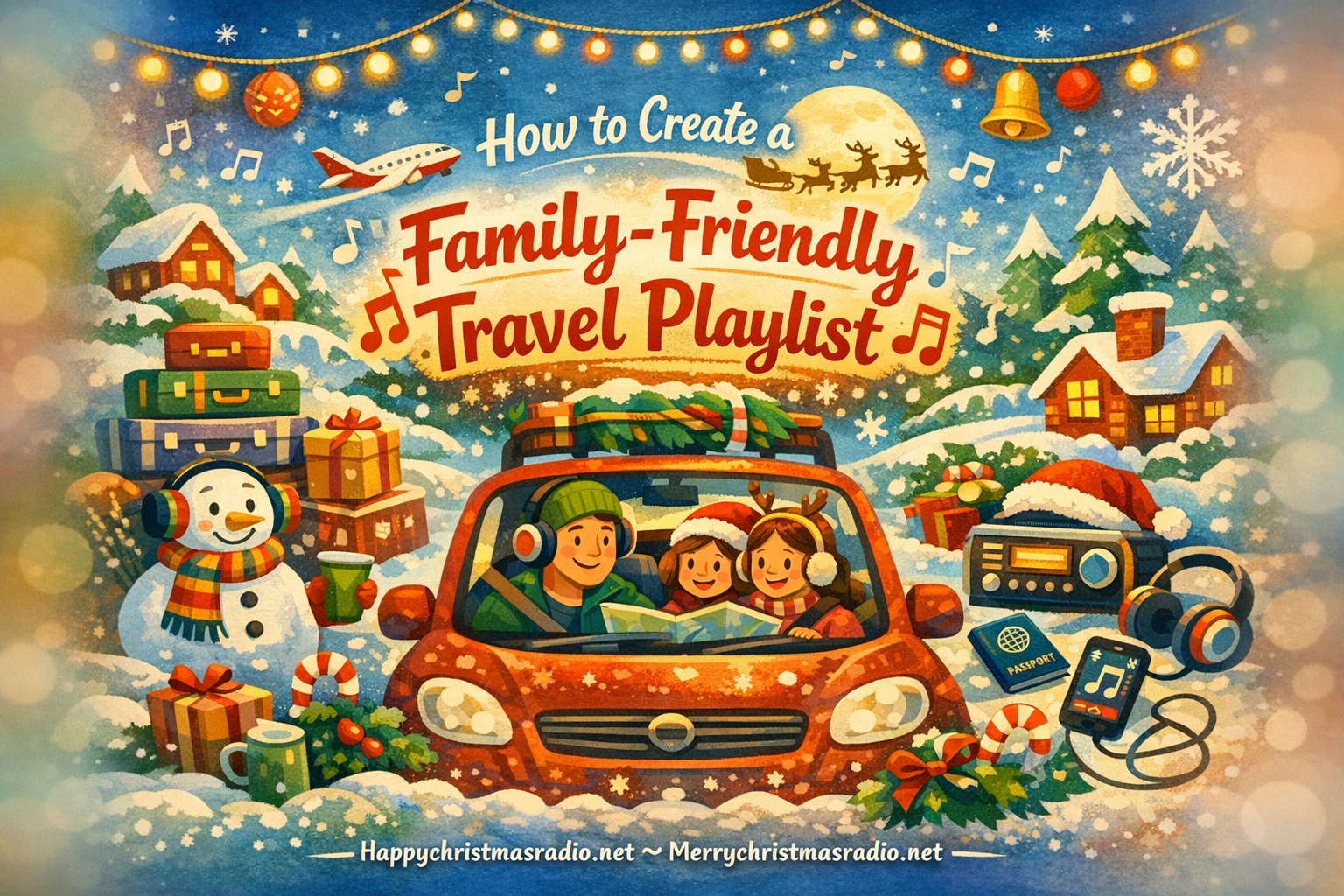 How to Create a Family-Friendly Travel Playlist