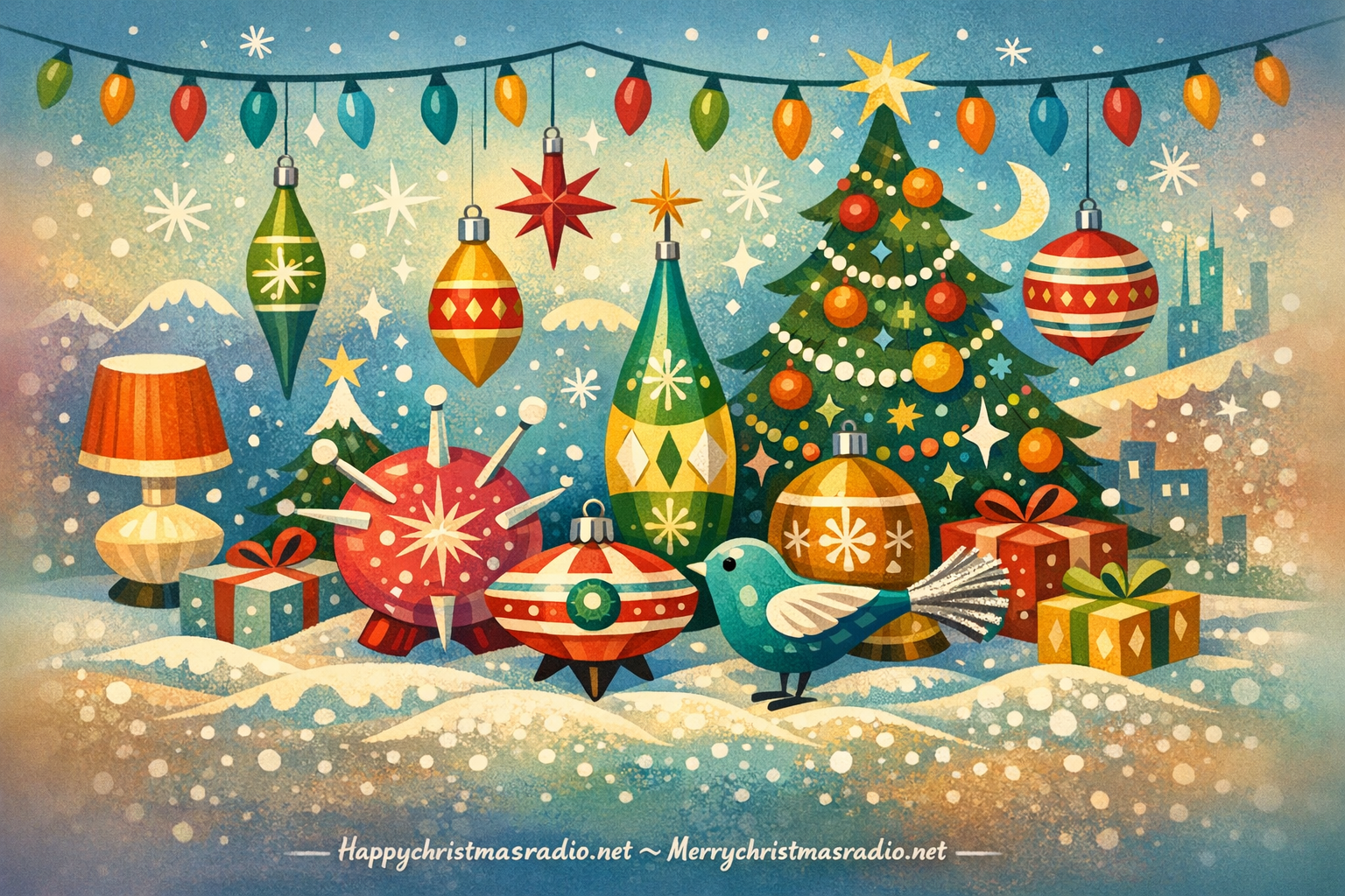 The Best 1960s Mid-Century Modern Christmas Ornaments