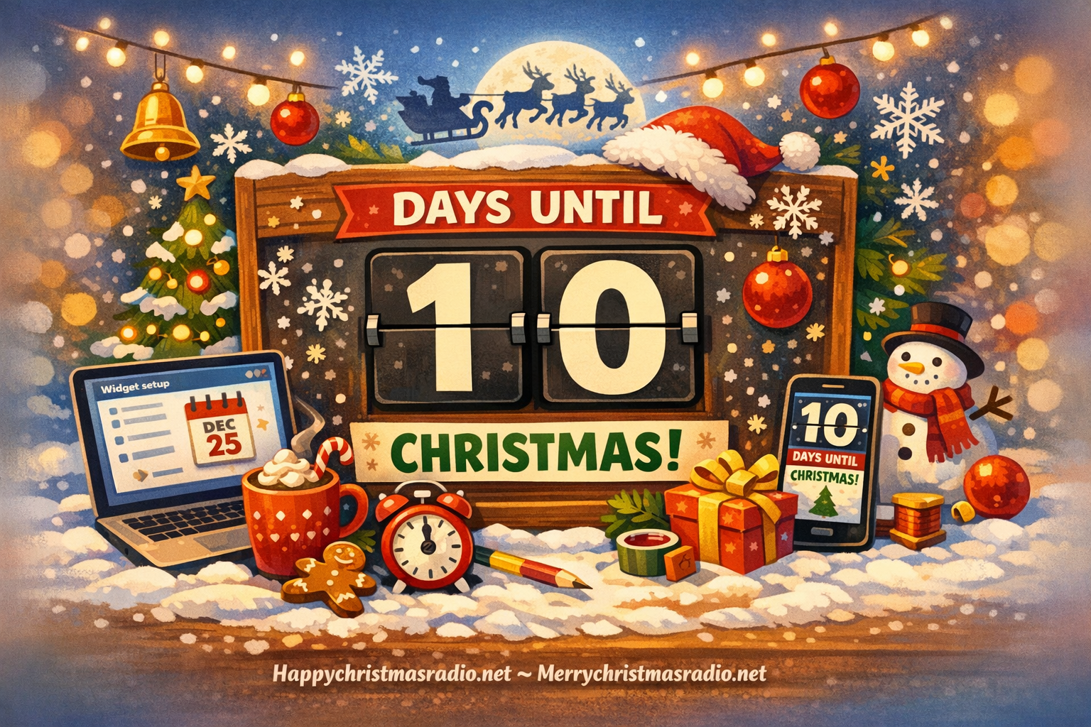 How to Create a Holiday Countdown Widget for Your Site
