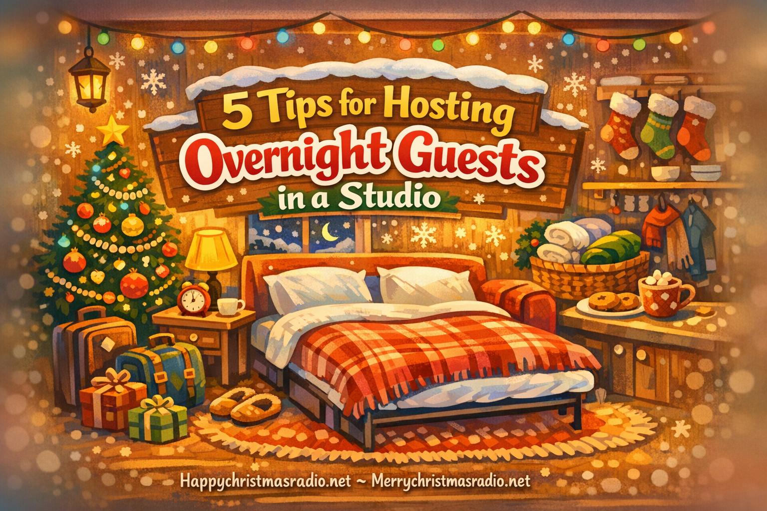 5 Tips for Hosting Overnight Guests in a Studio