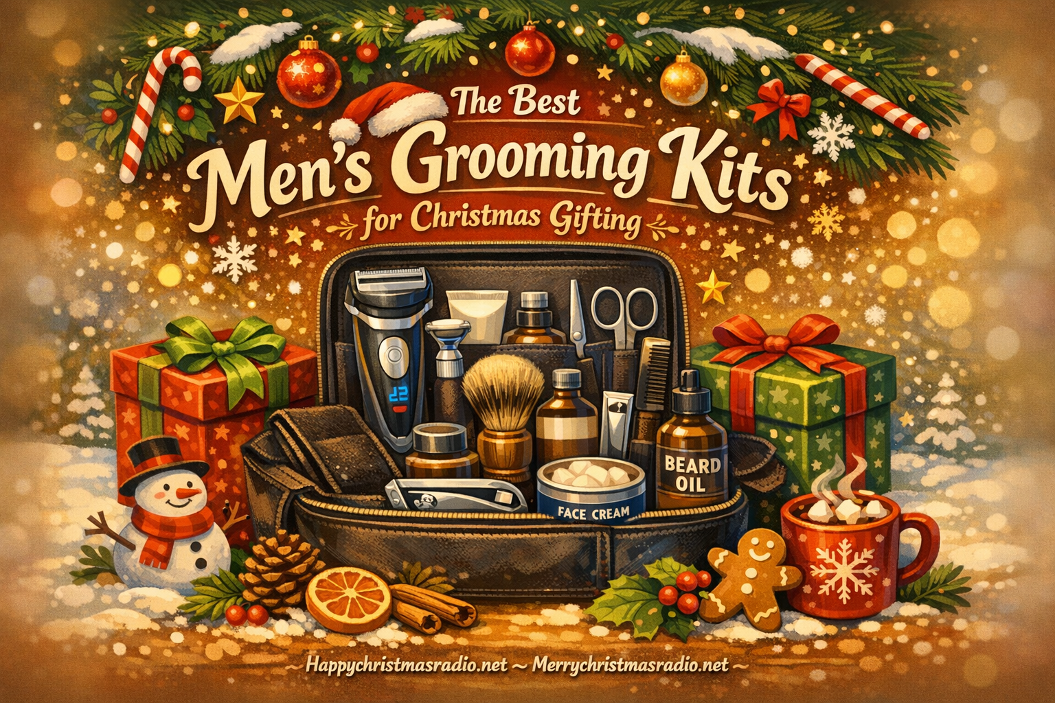 The Best Men’s Grooming Kits for Christmas Gifting