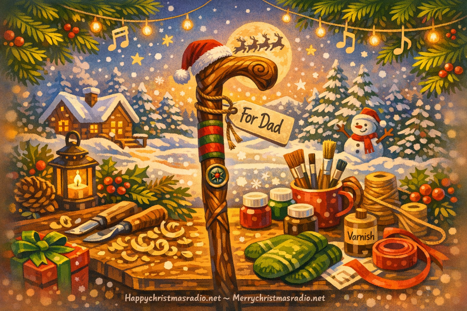 Crafting the Perfect Walking Stick Gift for Christmas