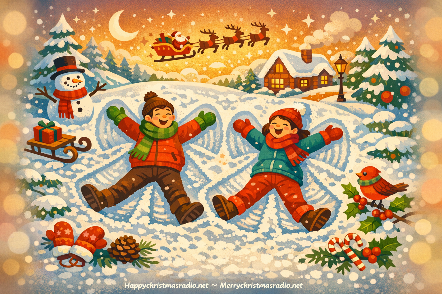 Why You Should Make Snow Angels (Even If You’re an Adult)