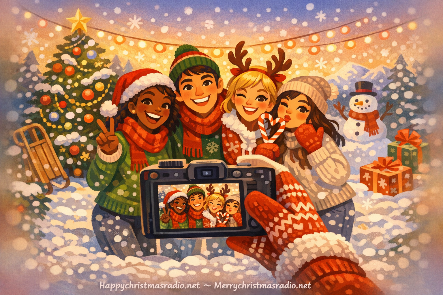 How to Plan a Fun Holiday Photo Shoot with Friends