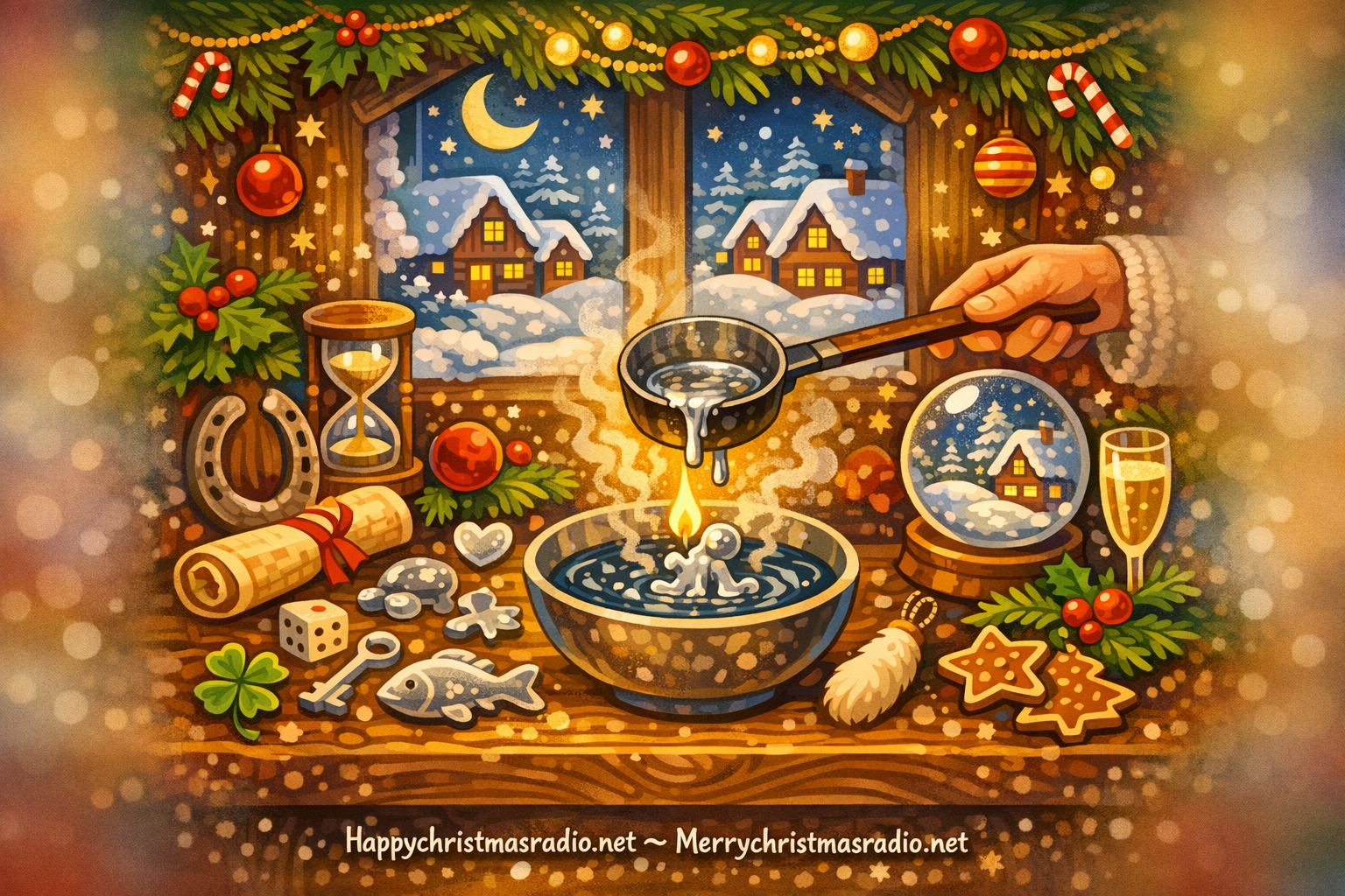 The Fascinating Tradition of Lead Melting at Christmas