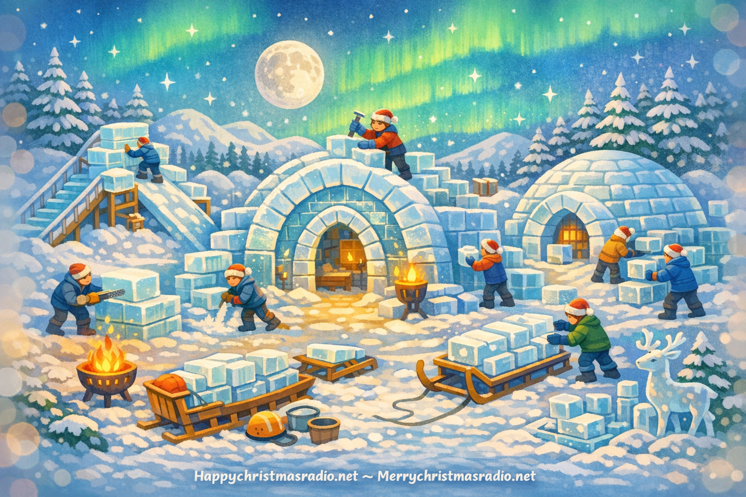 How Ice Hotels Are Built Every Year