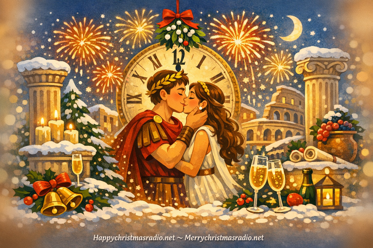 Why We Kiss at Midnight: The Roman Roots