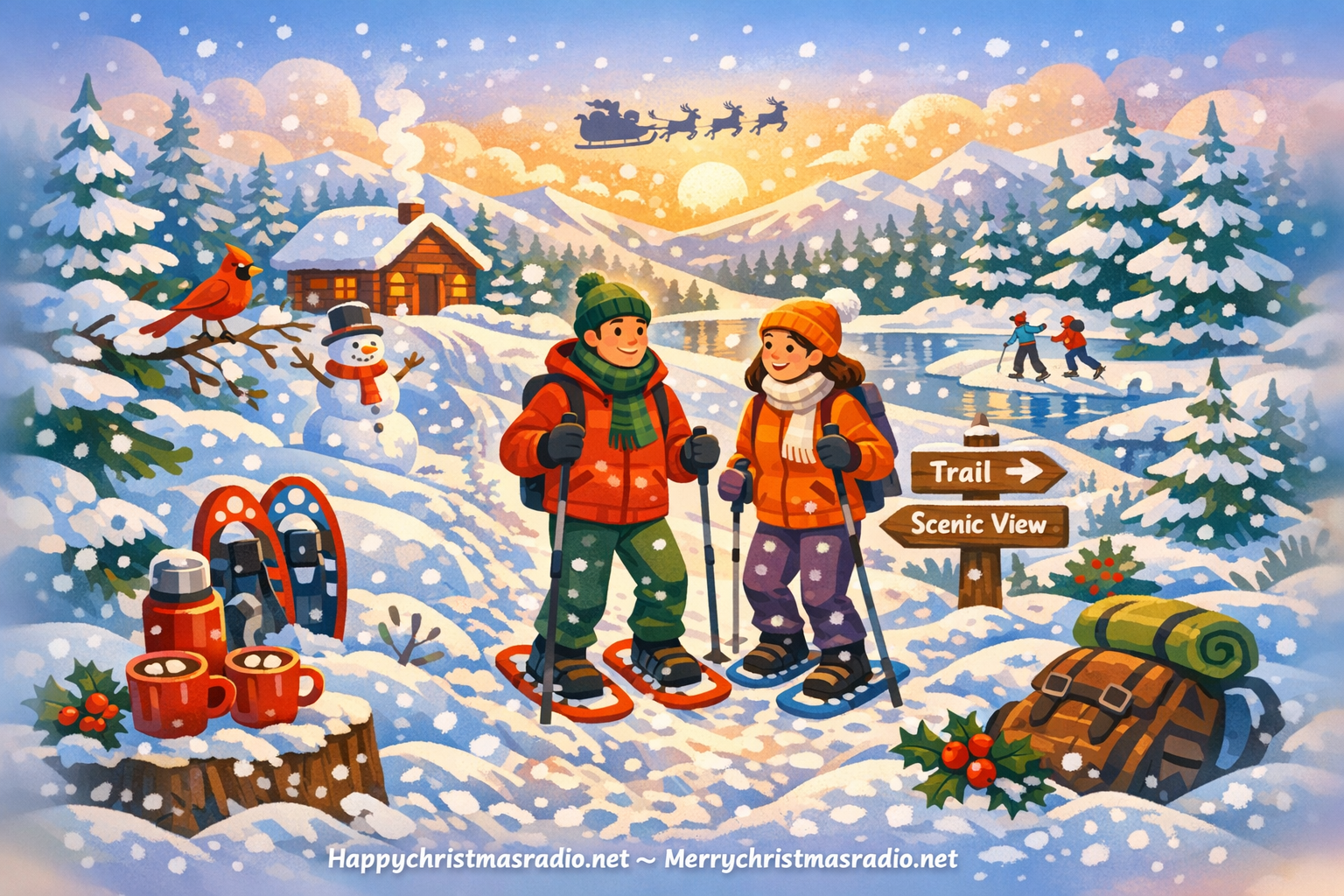 How to Plan a Perfect Snowshoeing Excursion This Christmas