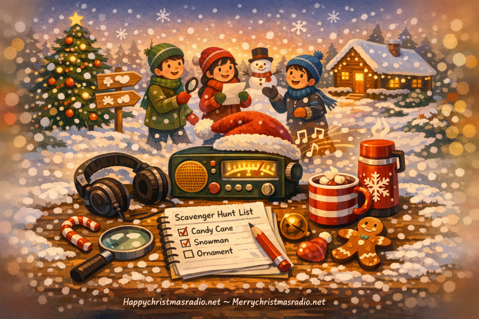 How to Plan a Holiday Scavenger Hunt for Friends