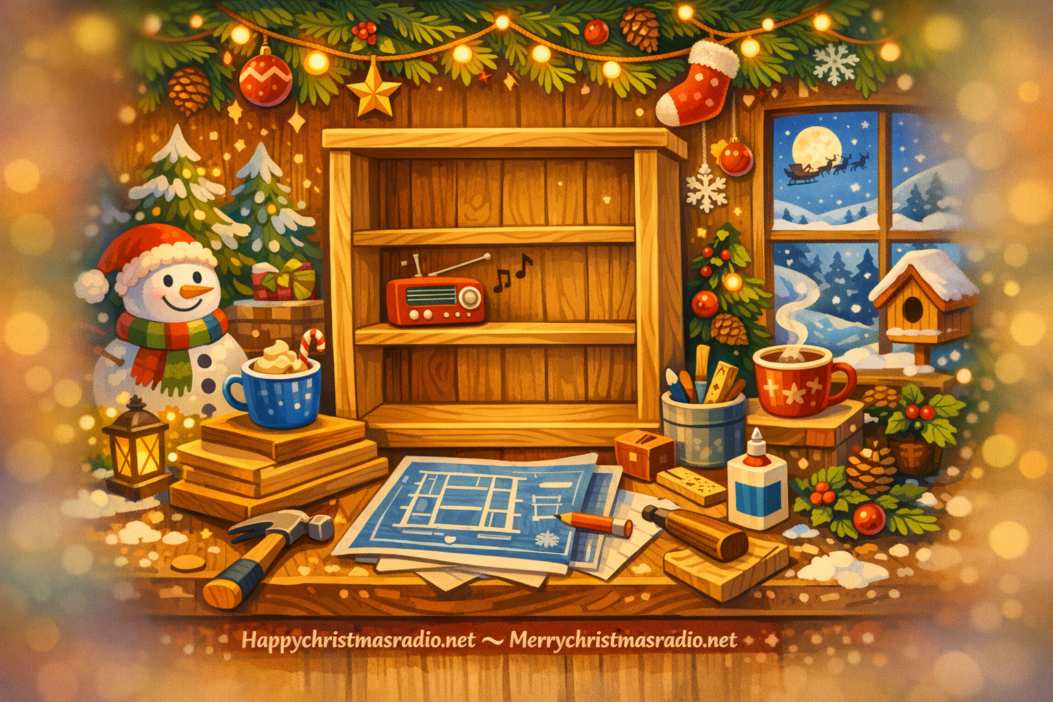 How to Build a Custom Bookshelf for the Winter