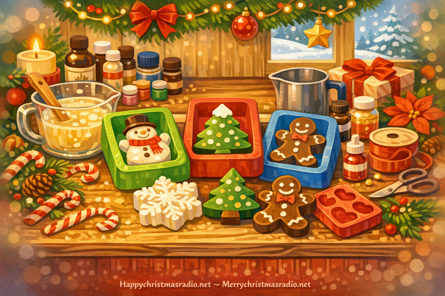 How to Make Custom Soap Molds for Christmas Gifts