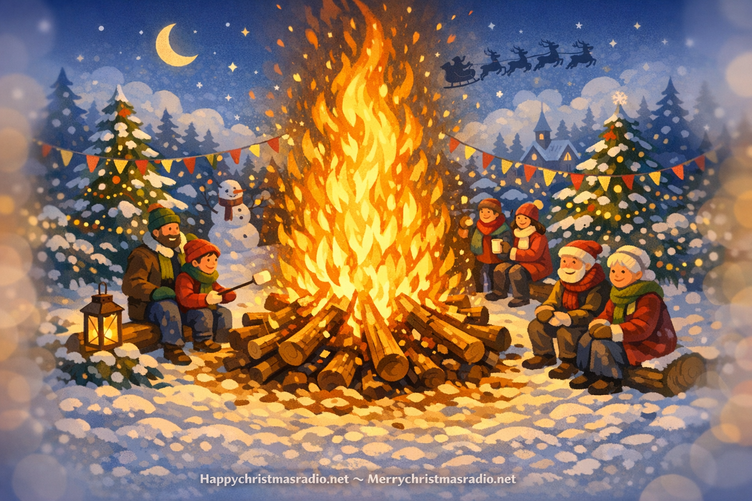 The Tradition of The Christmas Bonfire