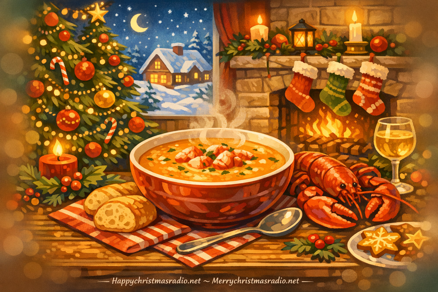 Indulge in Christmas Eve Lobster Bisque