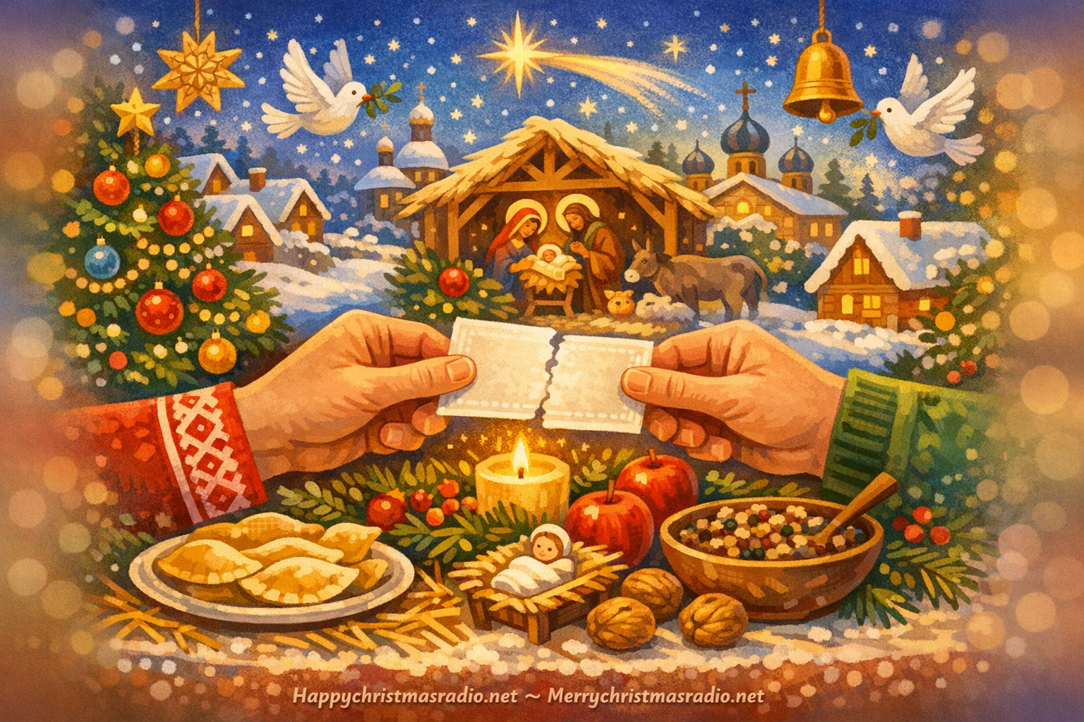 The Significance of the Oplatek Wafer in Eastern Europe