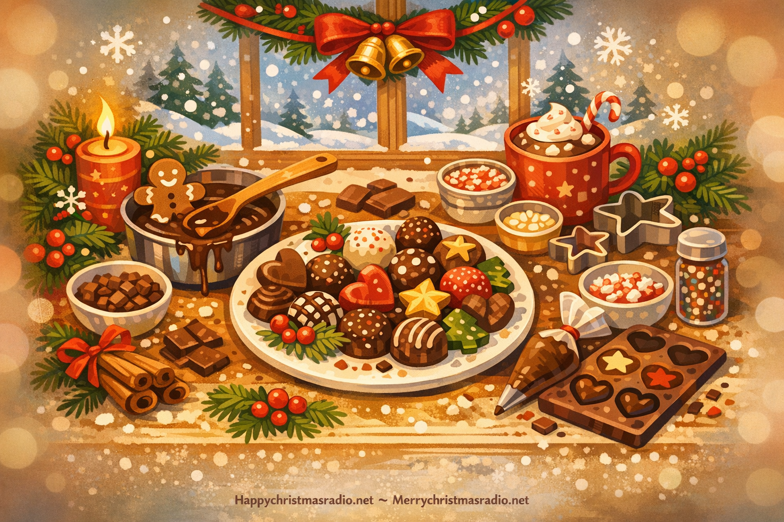 How to Make Handmade Holiday Chocolates