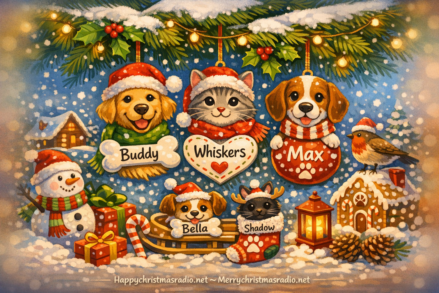 The Best Personalized Pet Ornaments for Christmas
