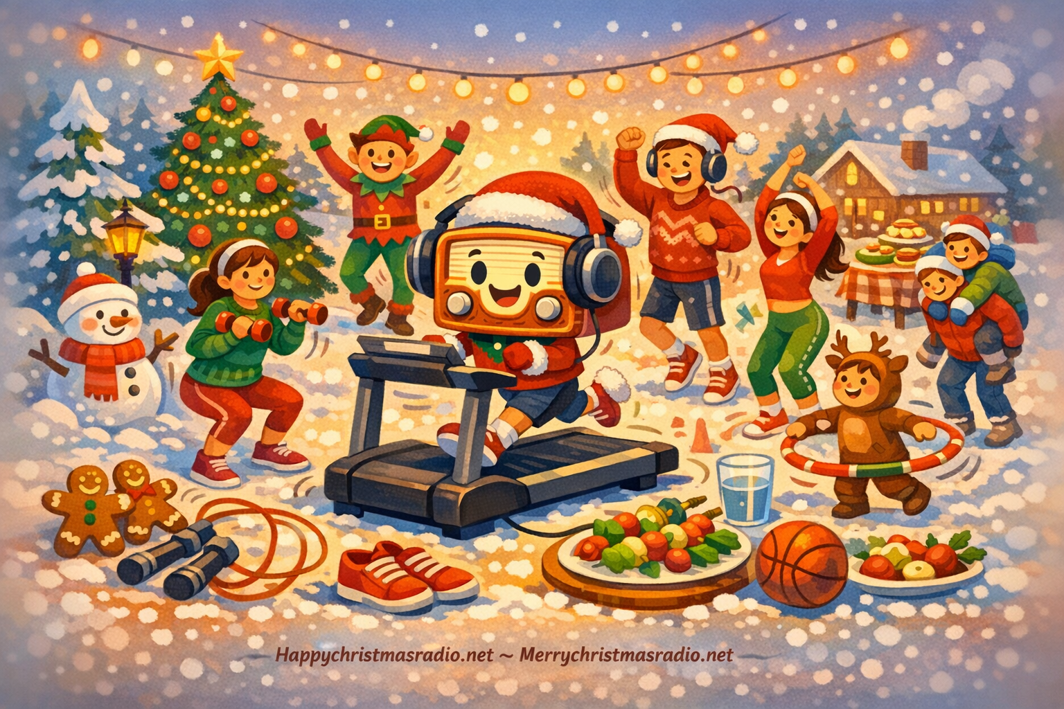 10 Ways to Sneak in Exercise During Christmas Parties