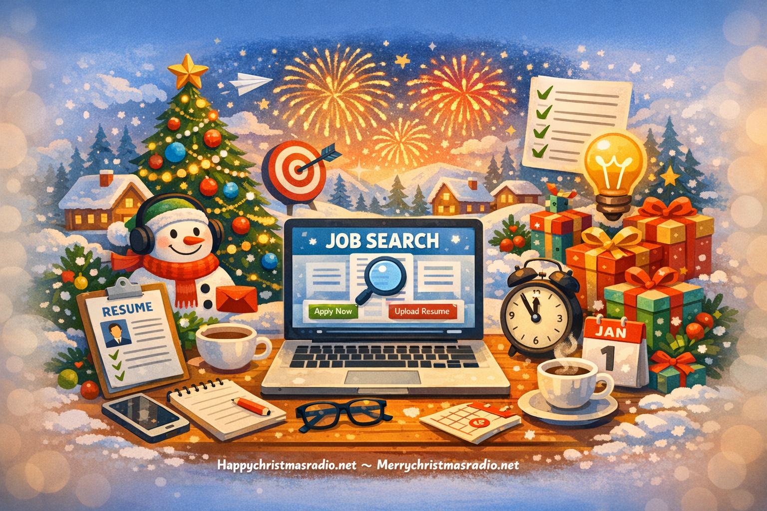 5 Tips for Job Searching During the New Year Rush