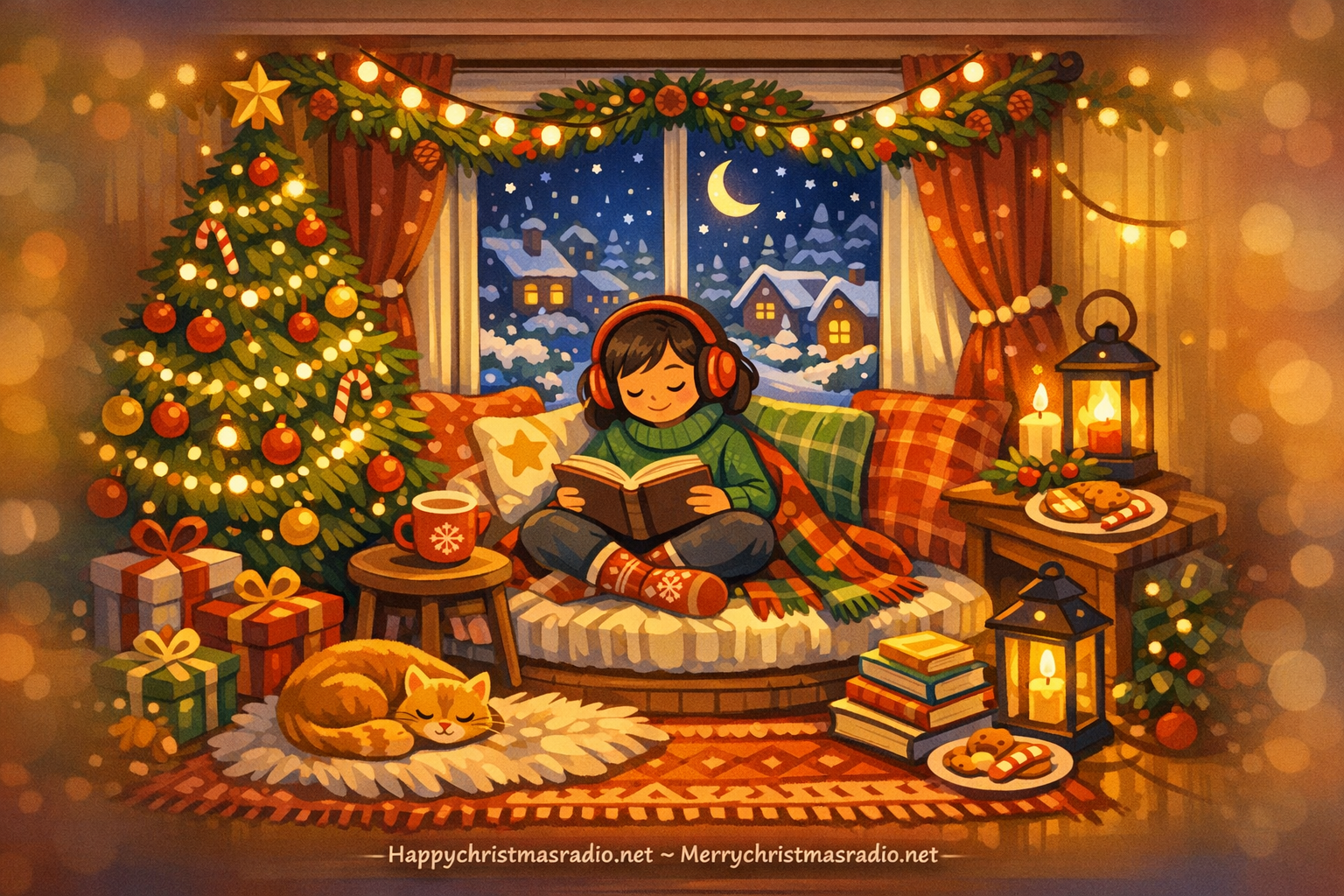 How to Build a Cozy Reading Nook for Christmas Nights