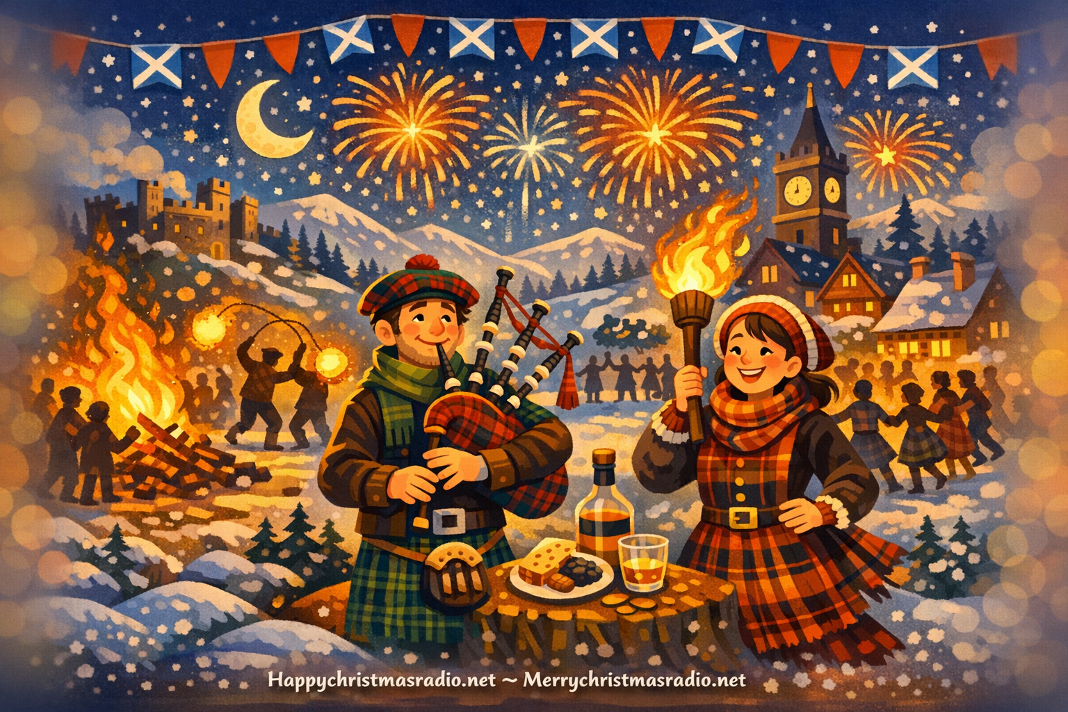 How the Hogmanay Celebration Works in Scotland