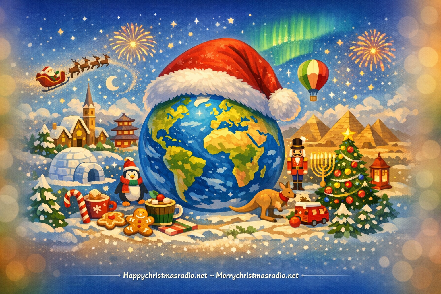 Explore Christmas Traditions with Google Earth