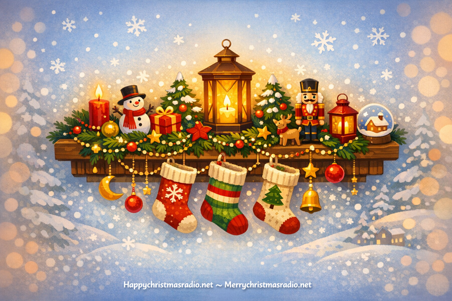 How to Decorate Your Mantle Without a Fireplace