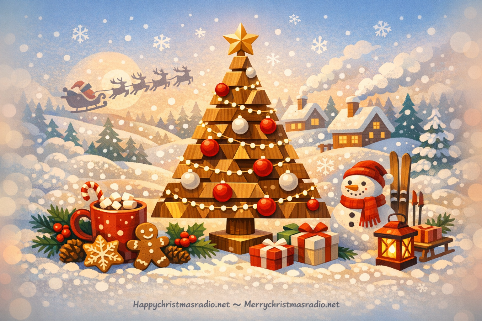 Create Your Own Modern Minimalist Wooden Tree for Christmas