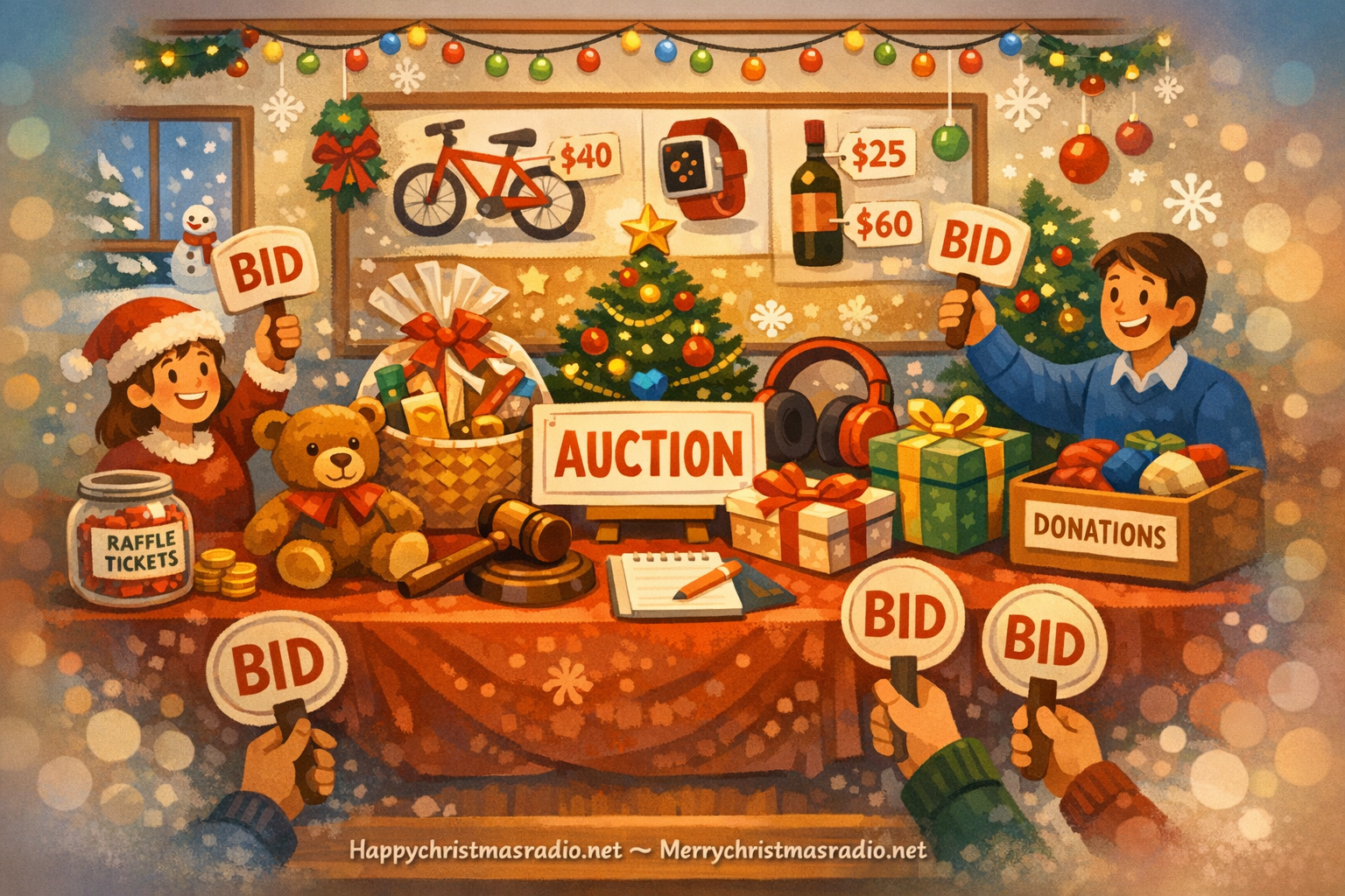How to Organize a Charity Auction for the Office