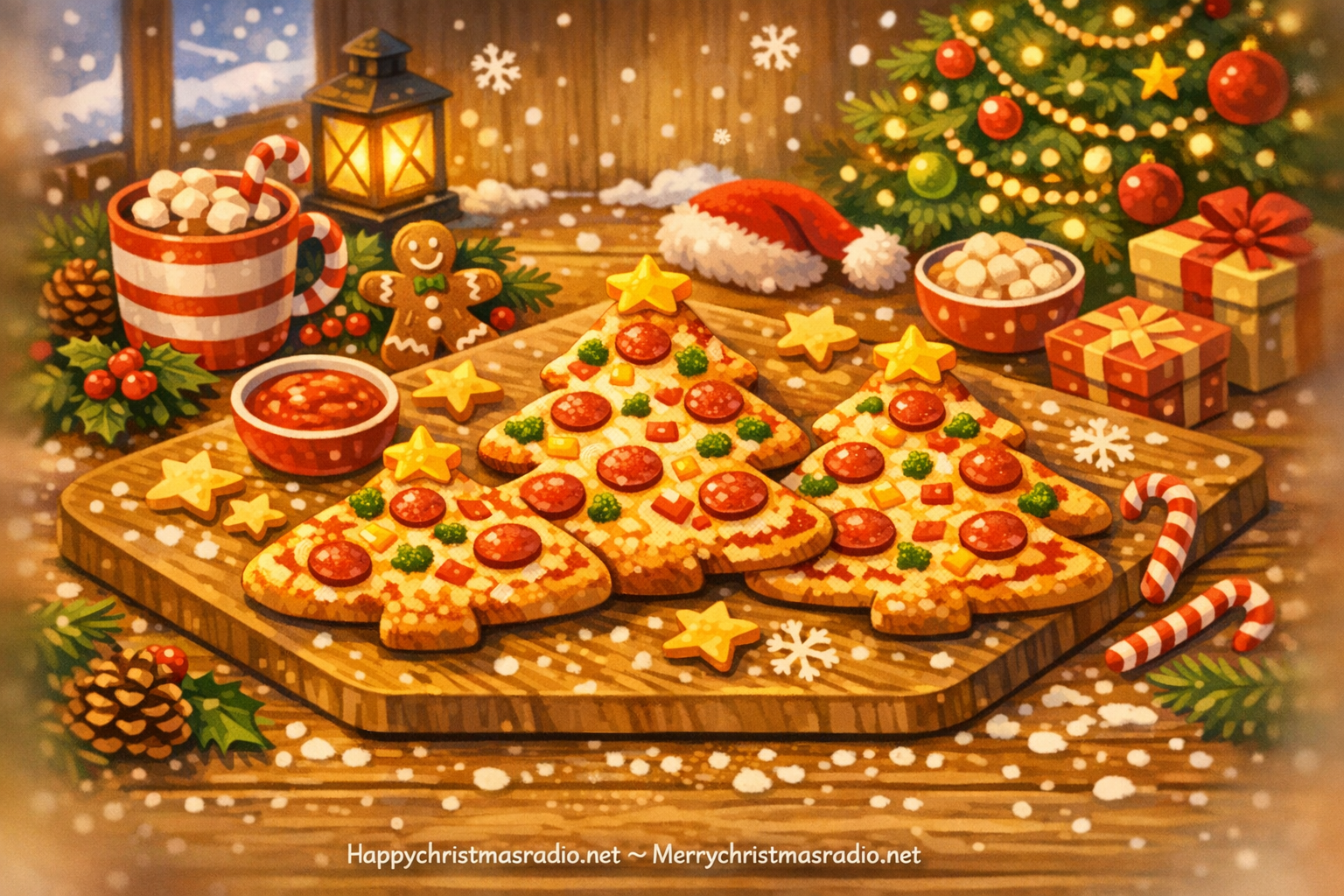 Christmas Tree Pizza: A Festive Treat for Kids