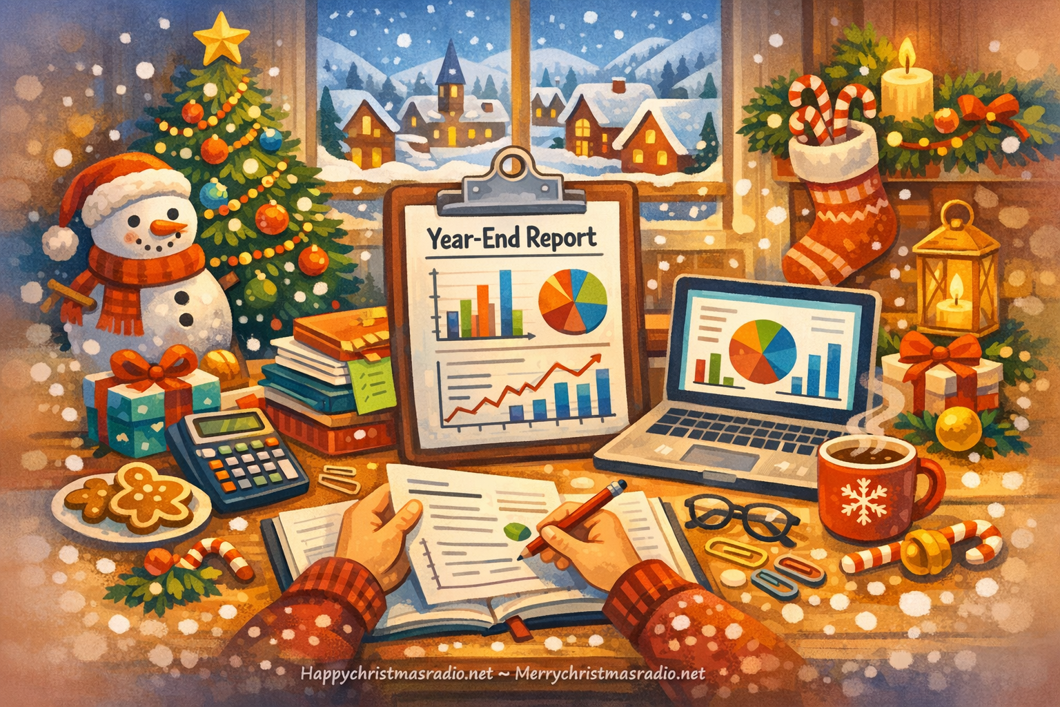 Crafting the Perfect Year-End Report for Your Clients