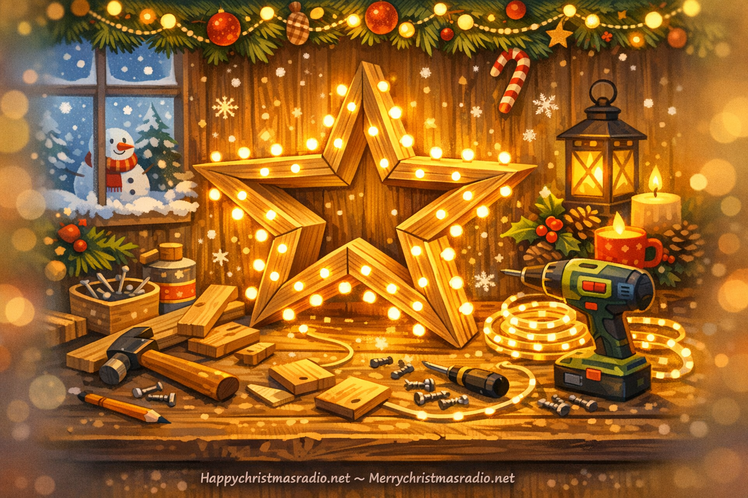 How to Build a Wooden Star with LED Backlighting