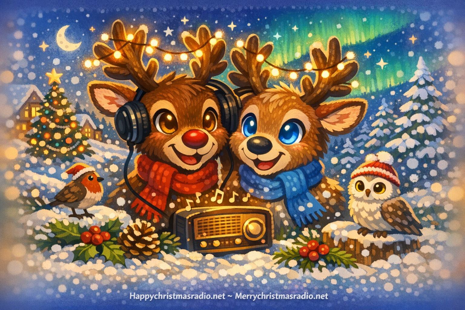 How Reindeer Eyes Change Color in the Winter