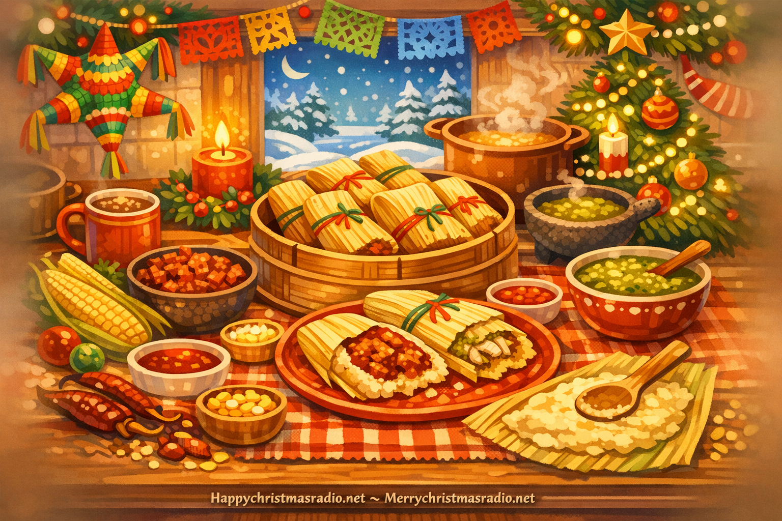 How to Make Authentic Mexican Christmas Tamales