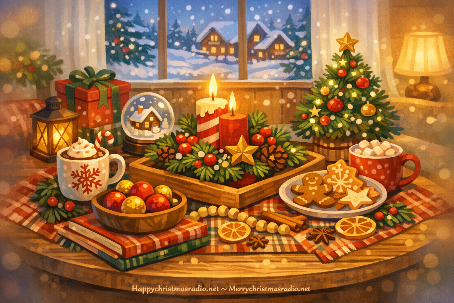 How to Style a Holiday Coffee Table