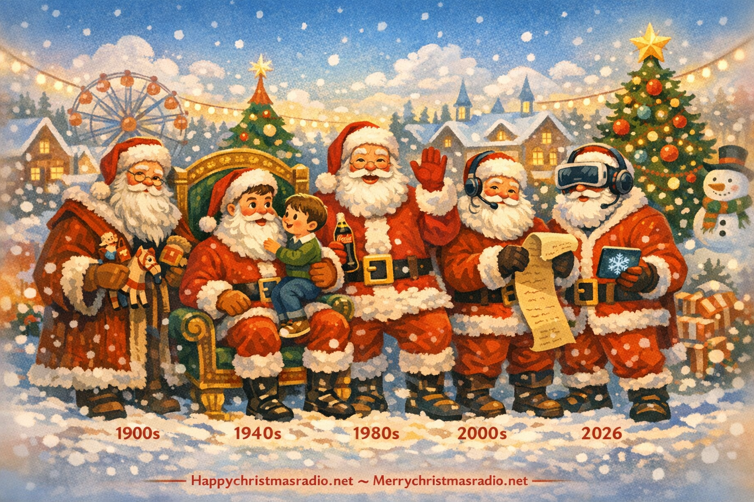 The Evolution of the Department Store Santa (1900–2026)