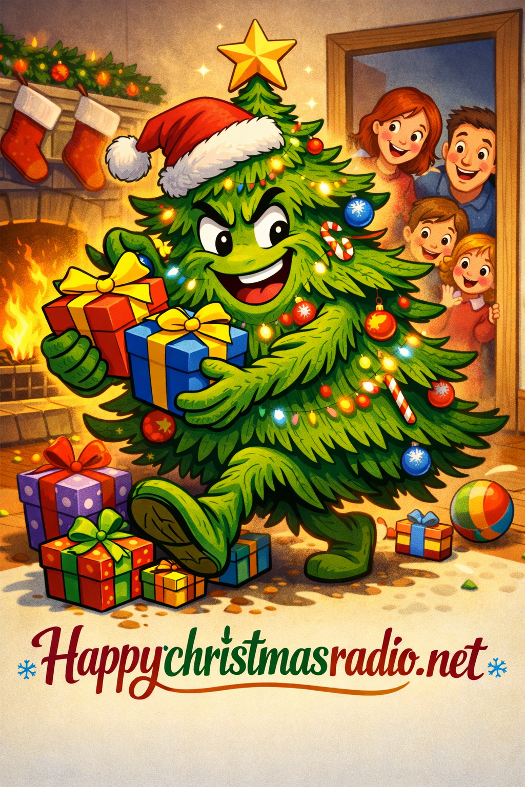 The Grinch Christmas tree